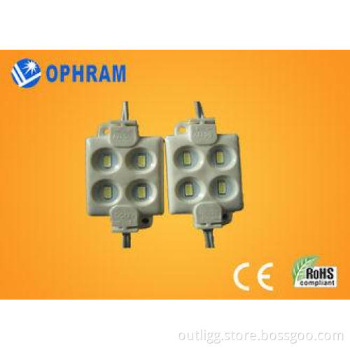 Multi - color SMD5630 DC12V IP65 2.4W high power rgb led mo